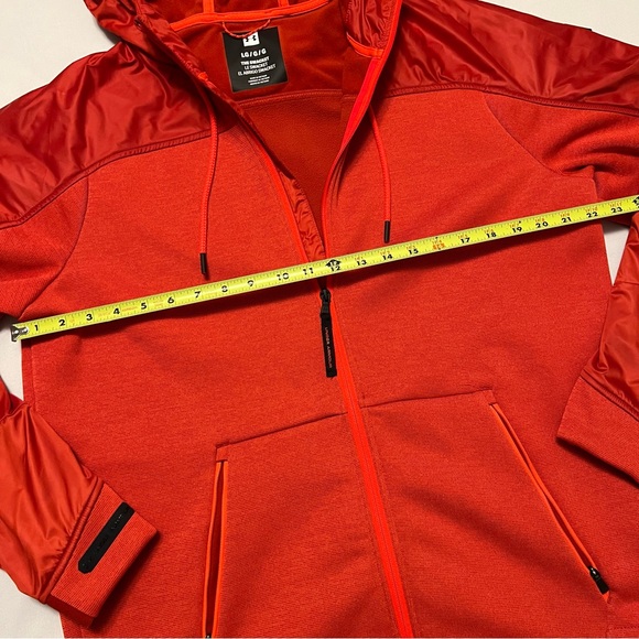 Under Armour Mens Full Zip Sweatshirt Jacket (Swacket) - Orange - Size L - Picture 2 of 10
